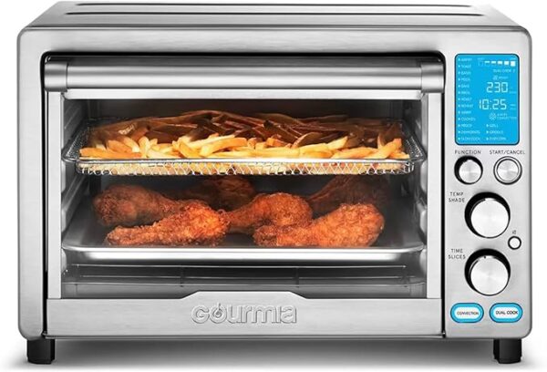 Gourmia, Horno y Freidora De Aire Digital, 16 Funciones